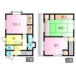 3DK 間取り図