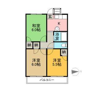 3K 間取り図