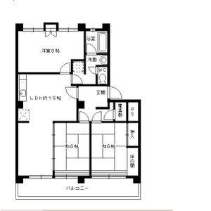 3LDK 間取り図