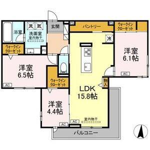 3LDK 間取り図