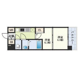 2K 間取り図