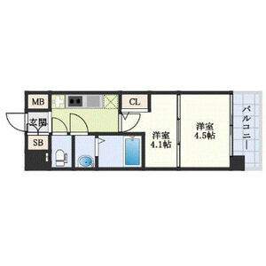 2K 間取り図