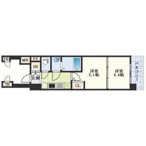 2K 間取り図