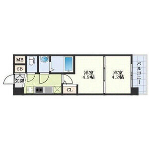 2K 間取り図