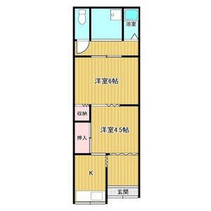 2K 間取り図