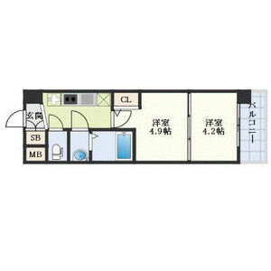 2K 間取り図