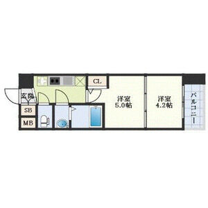 2K 間取り図