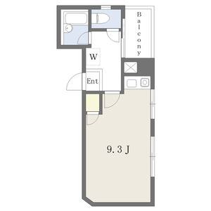 ワンルーム 間取り図