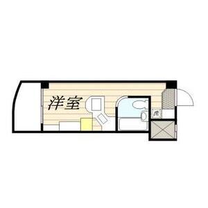ワンルーム 間取り図