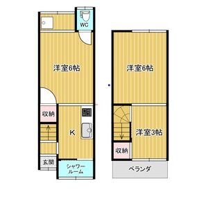 3K 間取り図