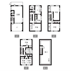 6LDK 間取り図