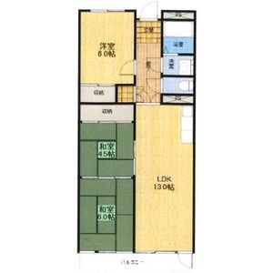 3LDK 間取り図