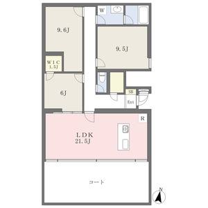 3LDK 間取り図