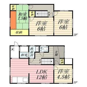 4LDK 間取り図