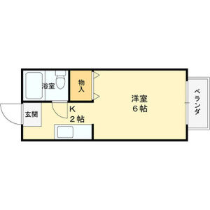 ワンルーム 間取り図