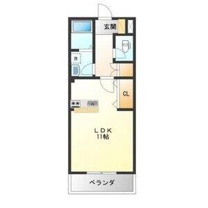 ワンルーム 間取り図