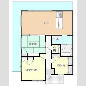 3LDK 間取り図