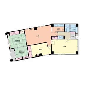 4LDK 間取り図