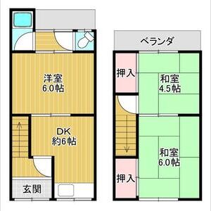 3DK 間取り図