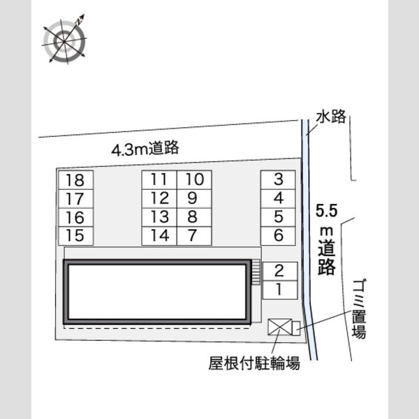 レオパレスJADE大井川 室内写真1