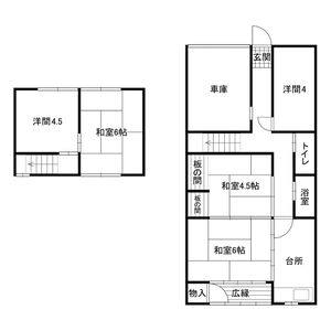 5K 間取り図