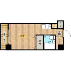 ワンルーム 間取り図