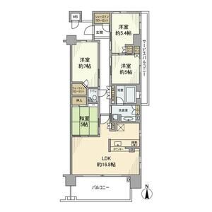 4LDK 間取り図