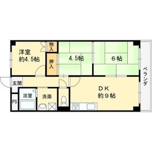 3LDK 間取り図