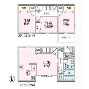 3LDK 間取り図