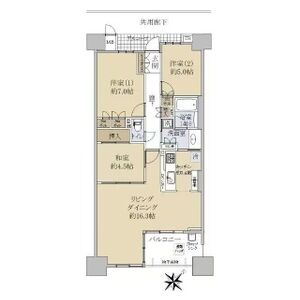 3LDK 間取り図