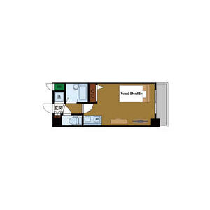 ワンルーム 間取り図