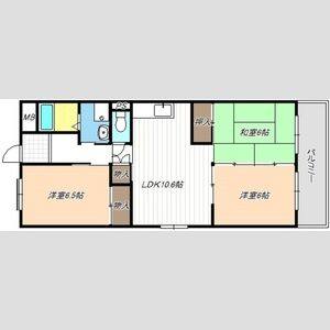 3LDK 間取り図