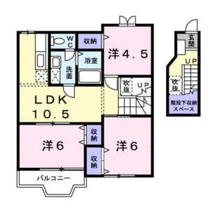 3LDK 間取り図