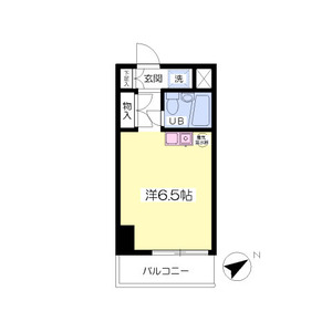 ワンルーム 間取り図