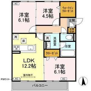 3LDK 間取り図