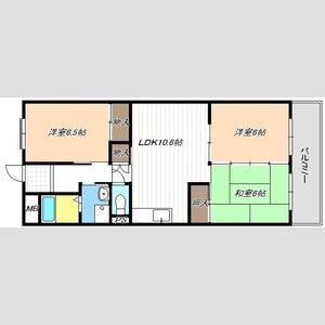 3LDK 間取り図