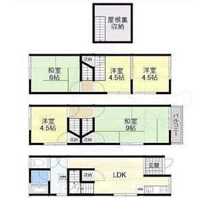 5LDK 間取り図