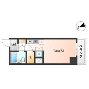 ワンルーム 間取り図