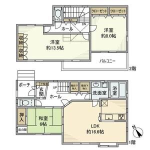 3LDK 間取り図
