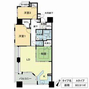 3LDK 間取り図
