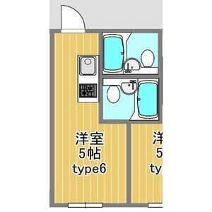 ワンルーム 間取り図