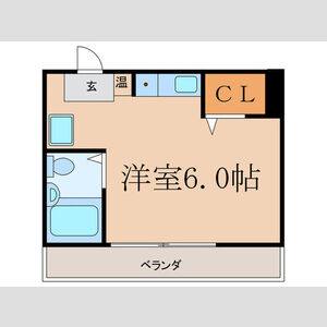 ワンルーム 間取り図