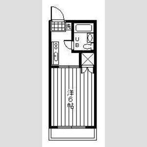 ワンルーム 間取り図