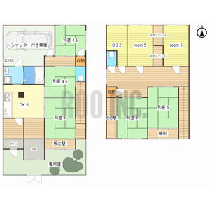 6LDK 間取り図