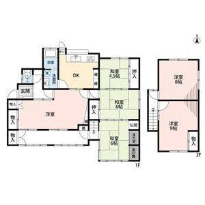 6LDK 間取り図