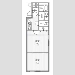 2K 間取り図