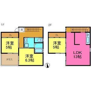 3LDK 間取り図