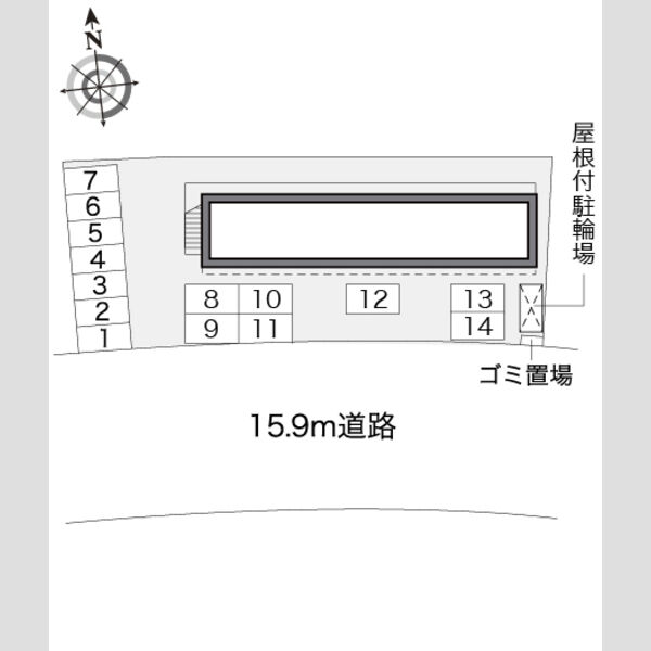 レオパレスハーヴェスト 室内写真1