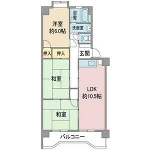 3LDK 間取り図