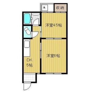 2K 間取り図